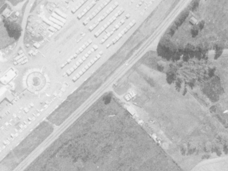515 Johns Road from the air, 1975-1979