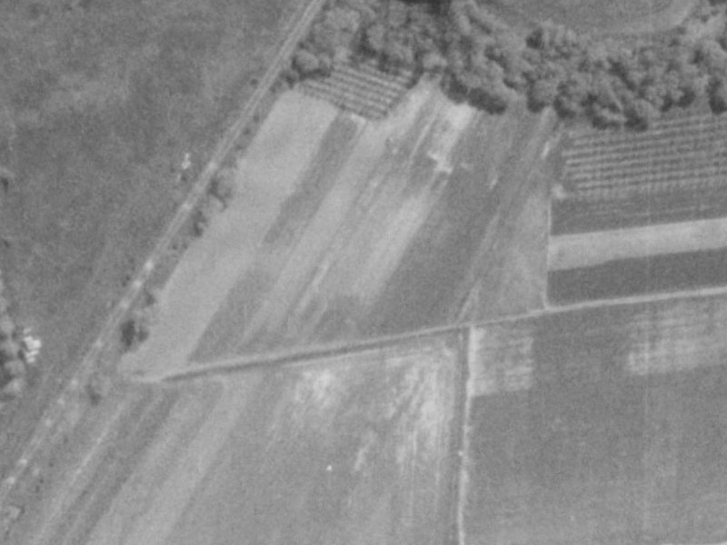 22 Willowview Drive from the air, 1975-1979