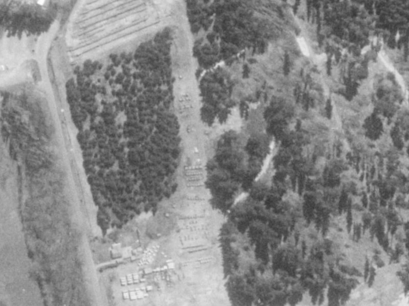 Waitikiri Drive from the air, 1975-1979