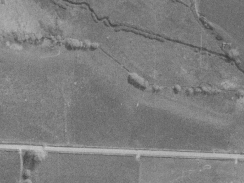65 Woodhurst Drive from the air, 1975-1979