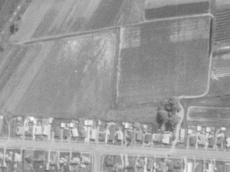 67 Coolspring Way from the air, 1975-1979