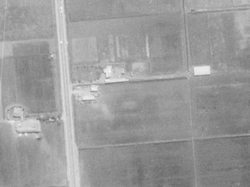 512 Marshland Road from the air, 1975-1979