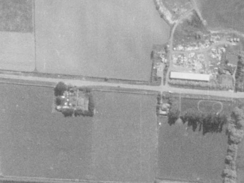 Styx Mill Road from the air, 1975-1979