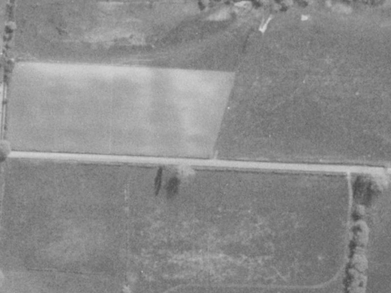 55 Styx Mill Road from the air, 1975-1979
