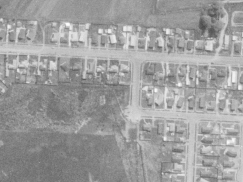 Murchison Avenue from the air, 1975-1979