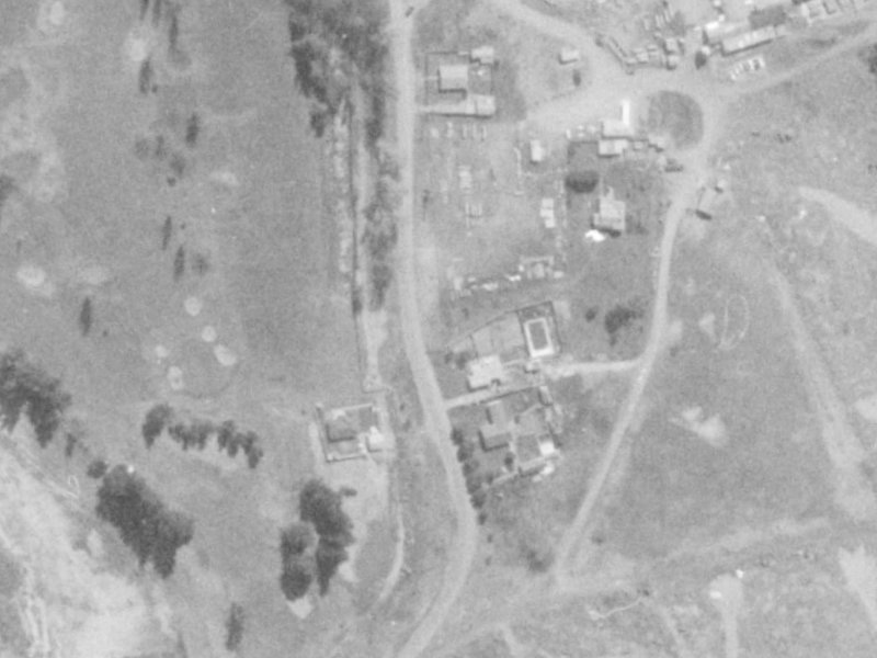 83 Waitikiri Drive from the air, 1975-1979