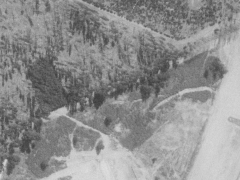 Regalwood Close from the air, 1975-1979