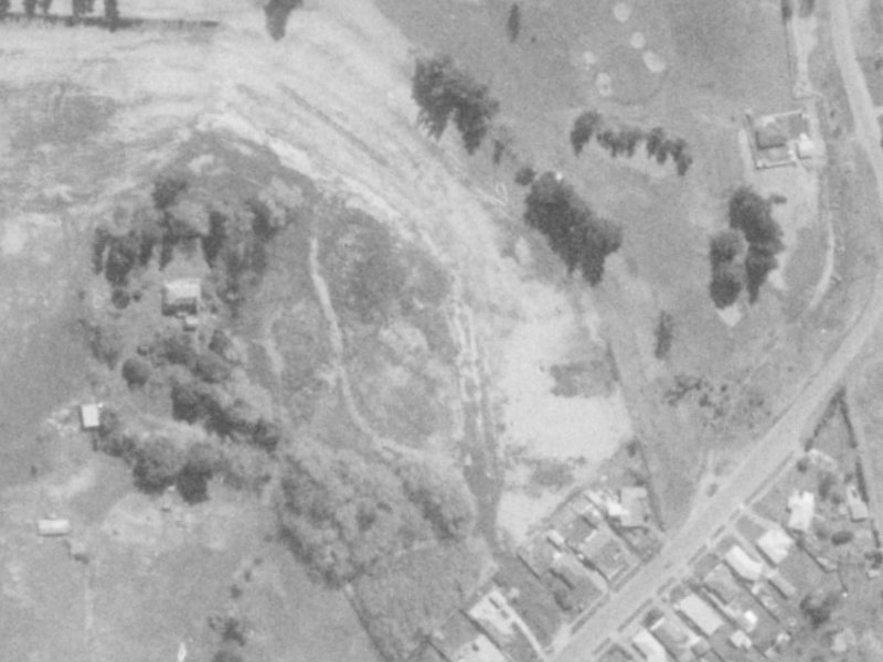1 West Green from the air, 1975-1979