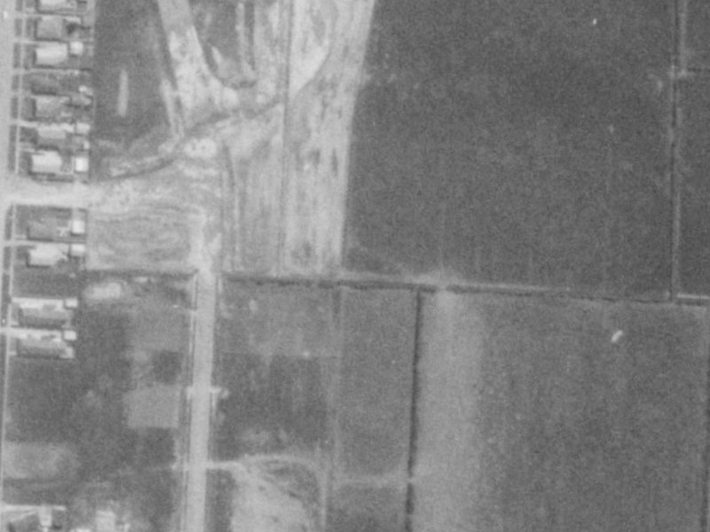 42B Dunbarton Street from the air, 1975-1979