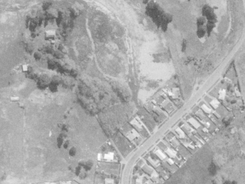 8 Bluestone Drive from the air, 1975-1979