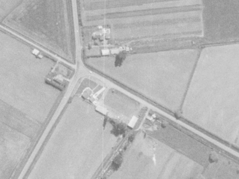 115 Claridges Road from the air, 1975-1979