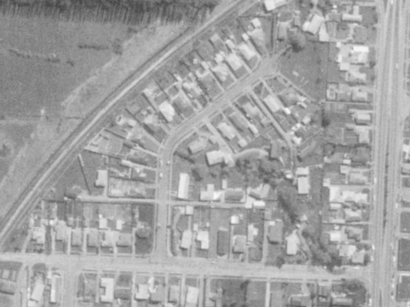 16A Canberra Place from the air, 1975-1979