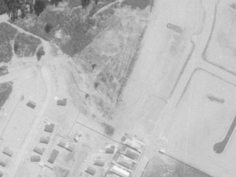 Forest Park Place from the air, 1975-1979