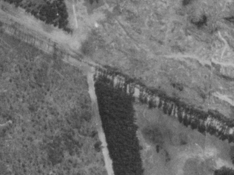 572 Bower Avenue from the air, 1975-1979