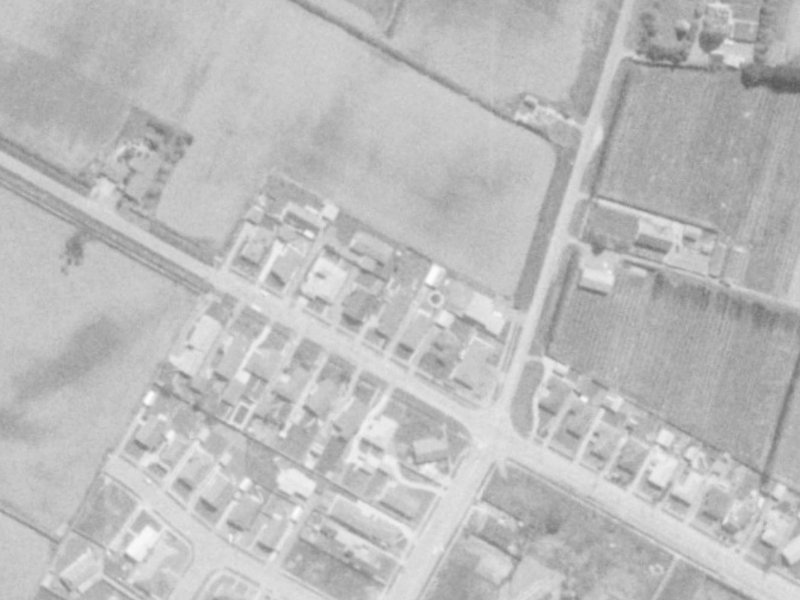 80 Claridges Road from the air, 1975-1979