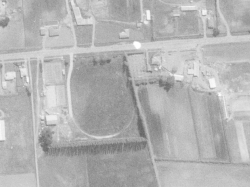 430R Prestons Road from the air, 1975-1979