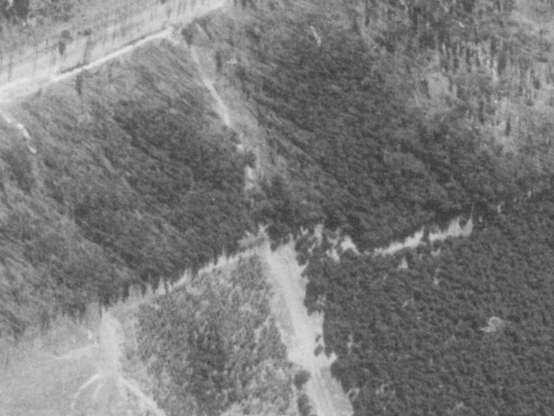 58 Rothesay Road from the air, 1975-1979