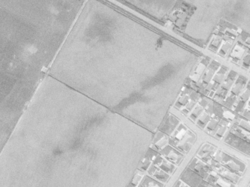 55-69 Glasnevin Drive from the air, 1975-1979