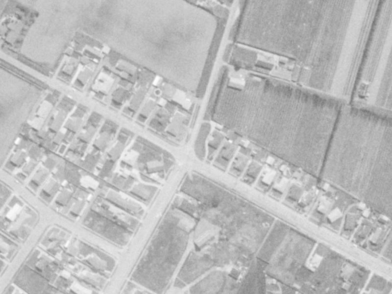 70 Claridges Road from the air, 1975-1979