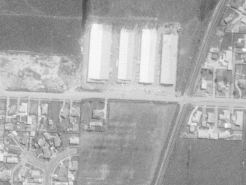 Sturrocks Road from the air, 1975-1979