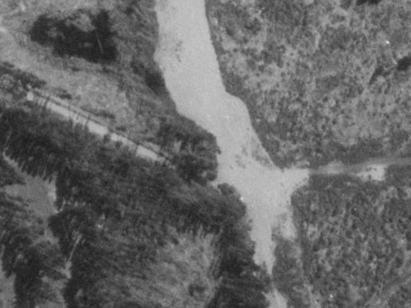 155 Aston Drive from the air, 1975-1979