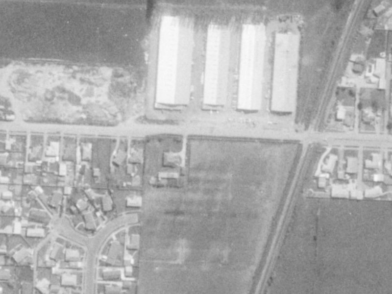 82 Sturrocks Road from the air, 1975-1979