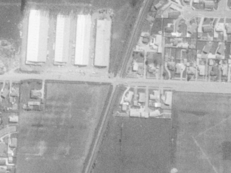 62 Sturrocks Road from the air, 1975-1979