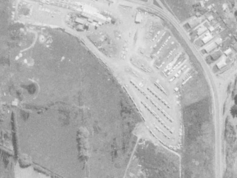 6 Timbers Lane from the air, 1975-1979