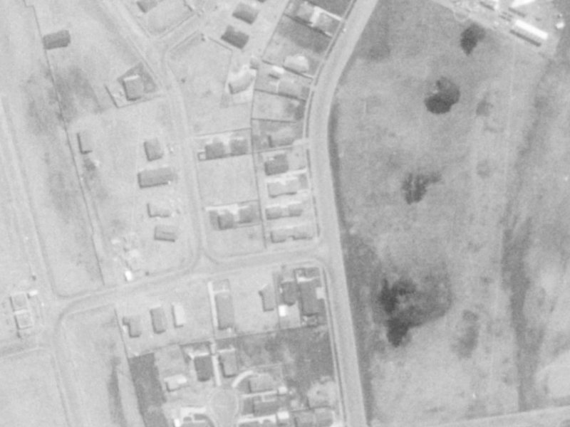 199 Queenspark Drive from the air, 1975-1979