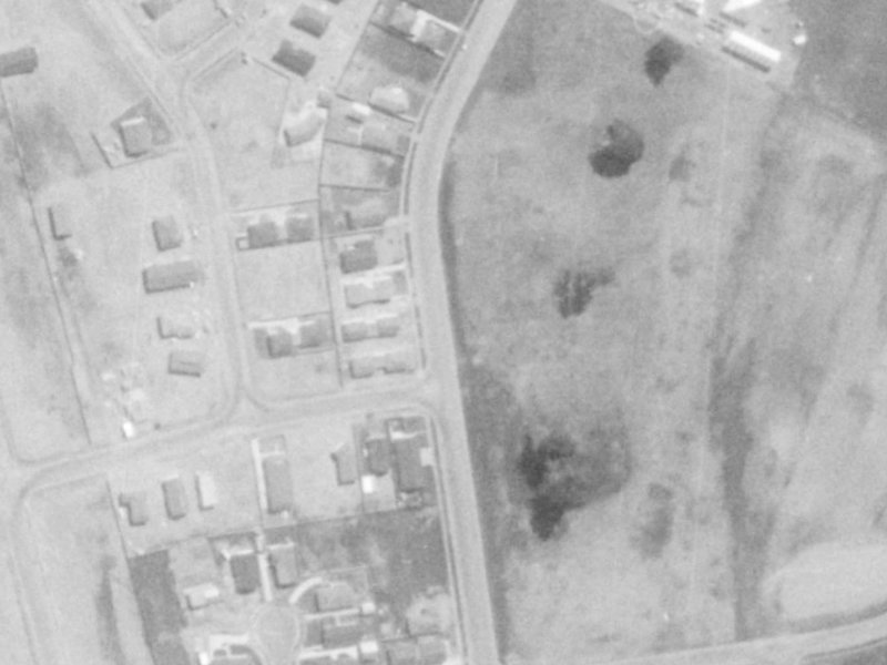 214 Queenspark Drive from the air, 1975-1979