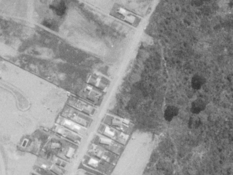 99 Inwoods Road from the air, 1975-1979