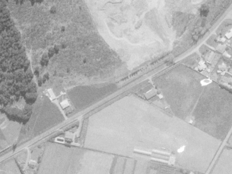 61 Waimakariri Road from the air, 1975-1979