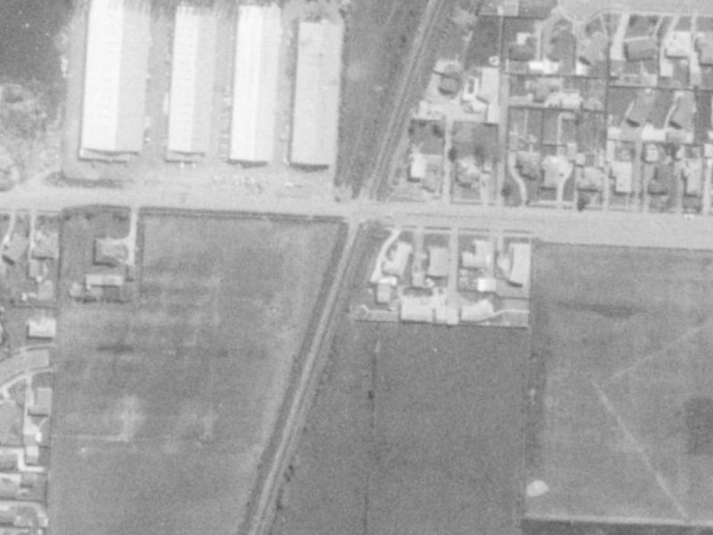 66 Sturrocks Road from the air, 1975-1979