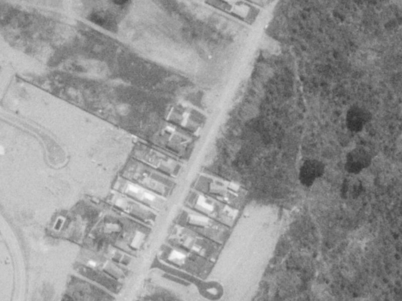 97 Inwoods Road from the air, 1975-1979