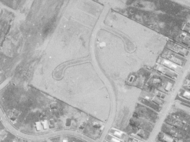 45 Ashwood Street from the air, 1975-1979