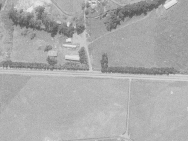87 Jessons Road from the air, 1975-1979