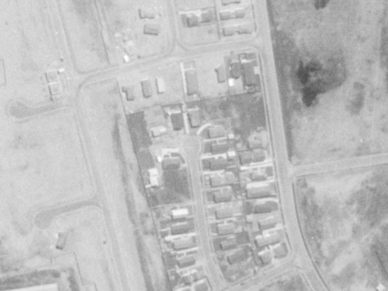Four Elms Place from the air, 1975-1979
