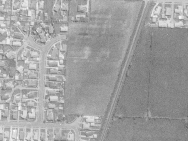38A Marlene Street from the air, 1975-1979