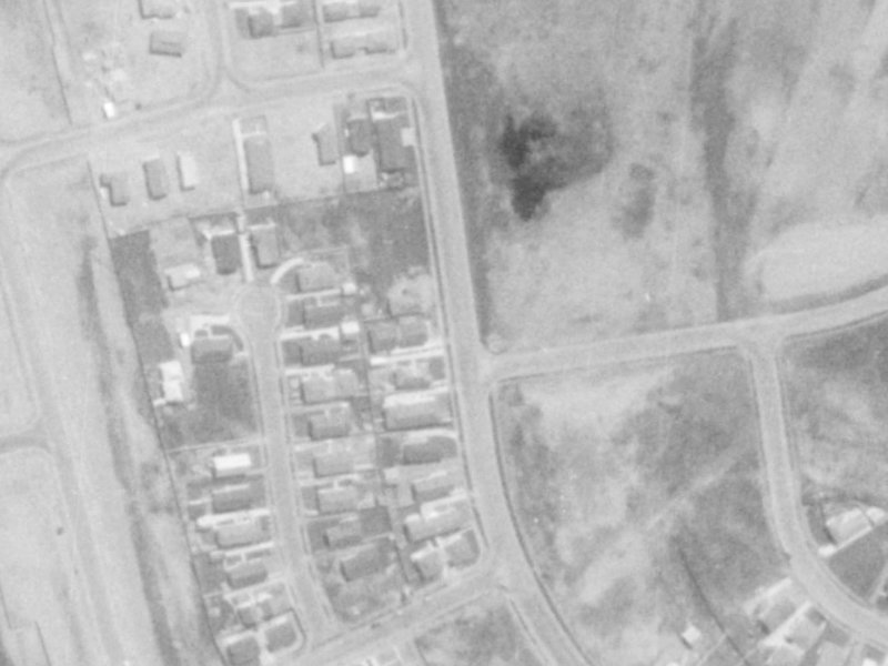 185 Queenspark Drive from the air, 1975-1979