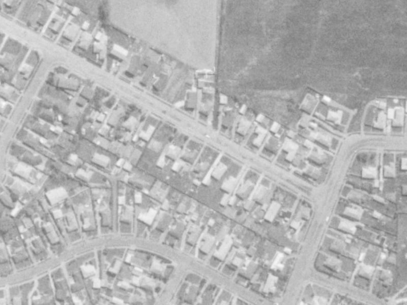17 Claridges Road from the air, 1975-1979