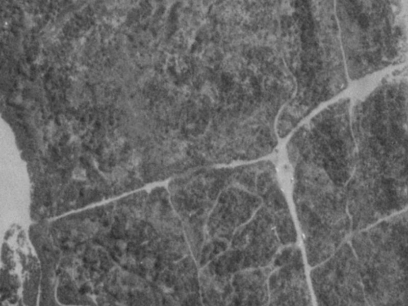 113 Aston Drive from the air, 1975-1979