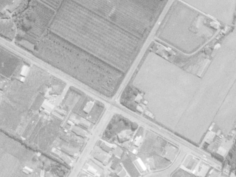 105 Gardiners Road from the air, 1975-1979