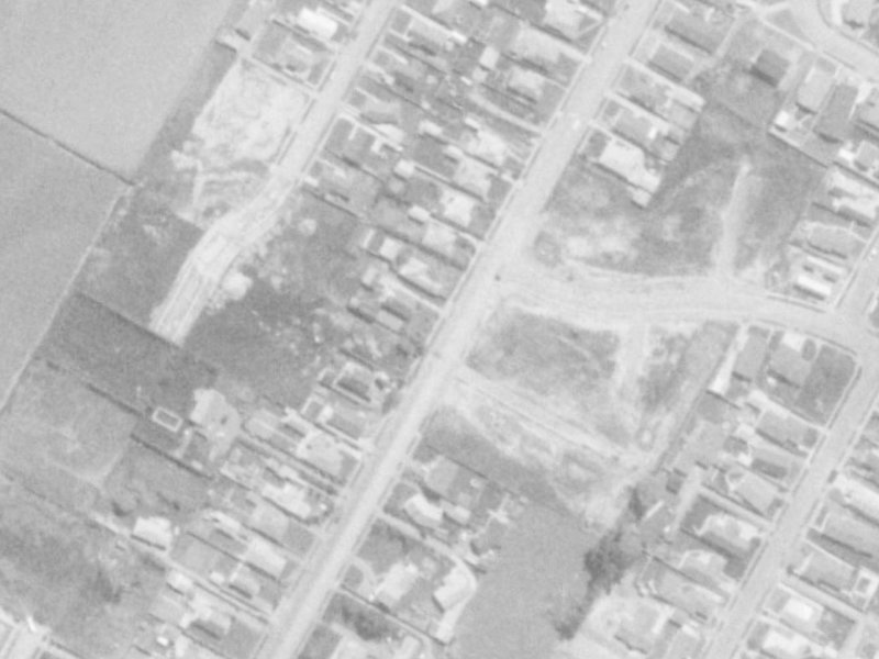 159 Highsted Road from the air, 1975-1979