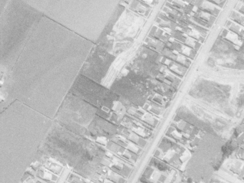48B Sapphire Street from the air, 1975-1979