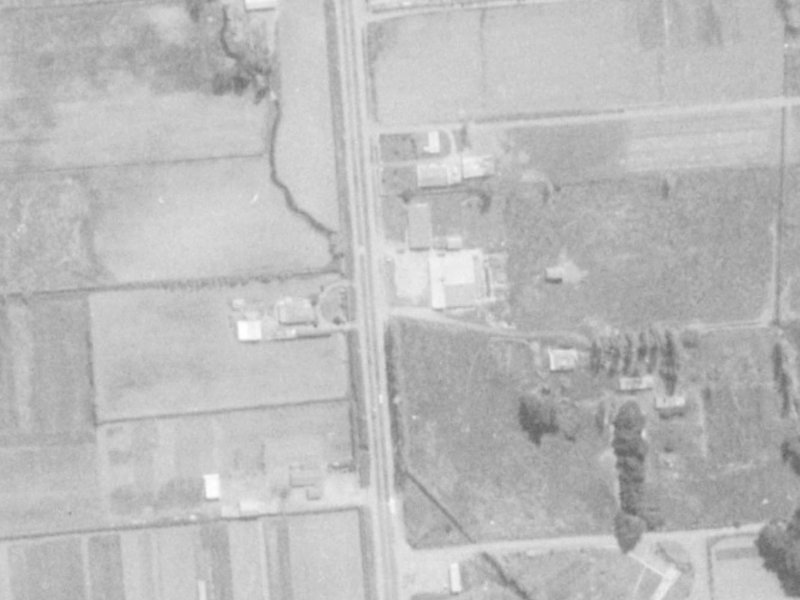 Marshland Road from the air, 1975-1979