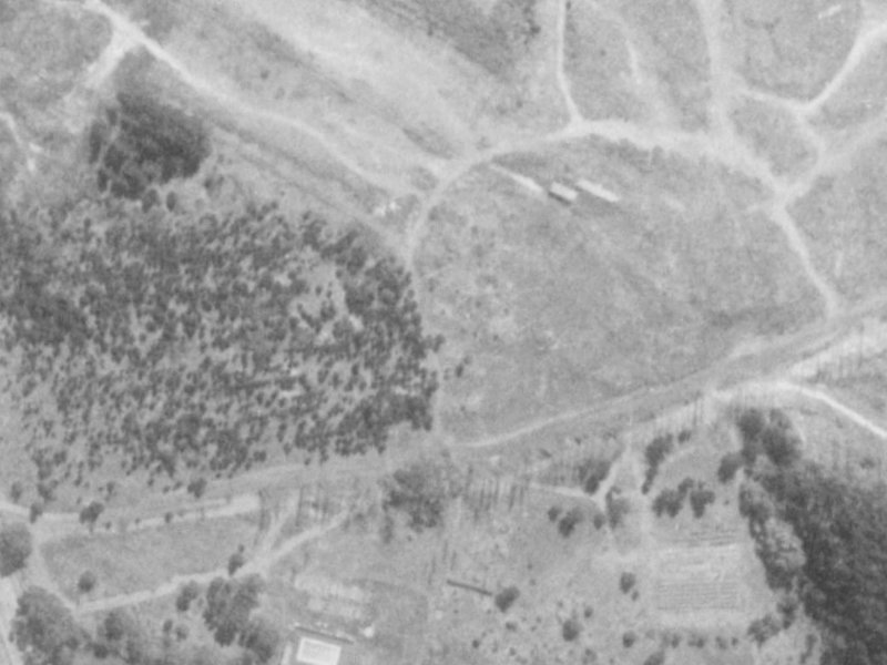 53 Pohutukawa Crescent from the air, 1975-1979