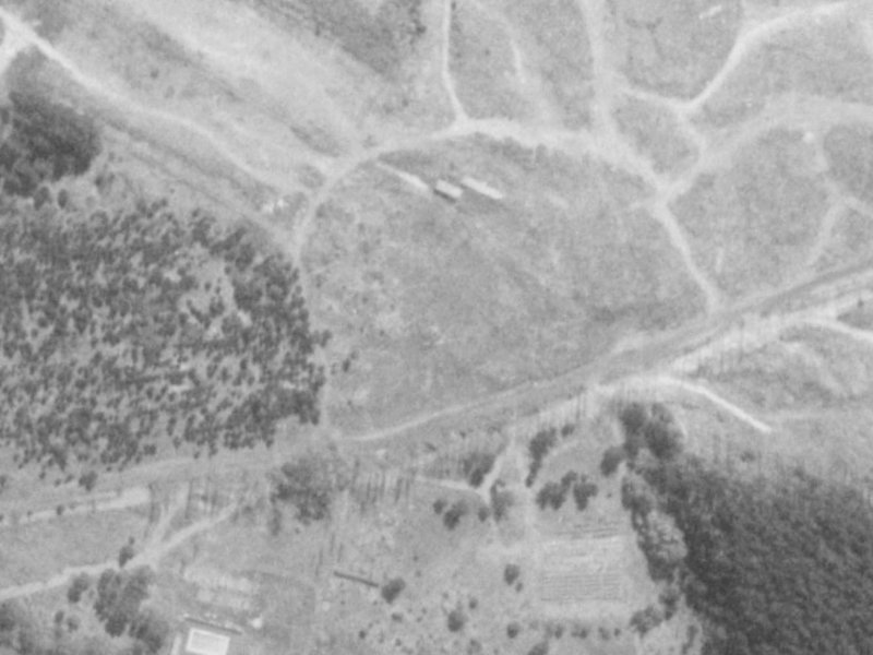 51 Pohutukawa Drive from the air, 1975-1979