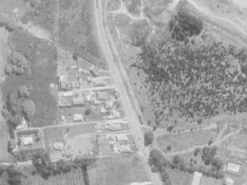 345 Burwood Road from the air, 1975-1979