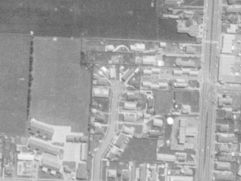 20 Valerie Place from the air, 1975-1979