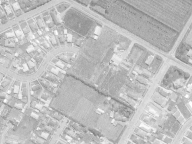 17 Cullahill Street from the air, 1975-1979